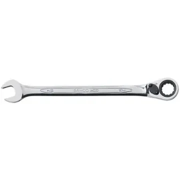 Bahco Ratchet Spanner, 3/8in, Imperial, Double Ended, 158 mm Overall - 1RZ-3/8 product image