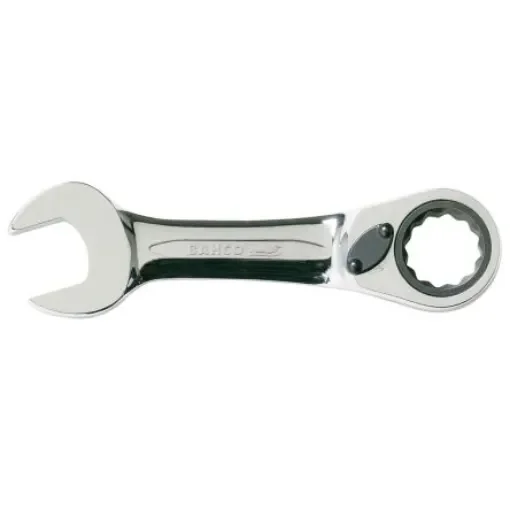 Bahco Ratchet Spanner, 13mm, Metric, Double Ended, 108 mm Overall - 10RM-13 product image