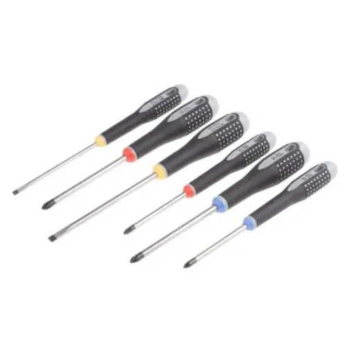 Bahco Phillips; Pozidriv; Slotted Screwdriver Set, 6-Piece - BE-9884 product image
