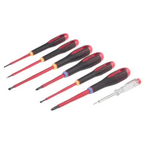 Bahco Pozidriv; Slotted Insulated Screwdriver Set, 6-Piece - BE-9889S product image
