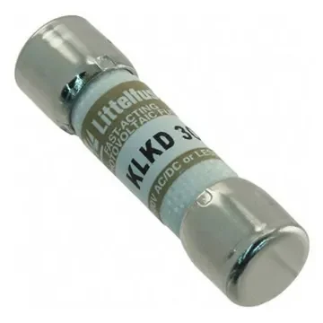 Littelfuse 12A F Melamine Cartridge Fuse, 10 x 38mm - KLKD012.T product image