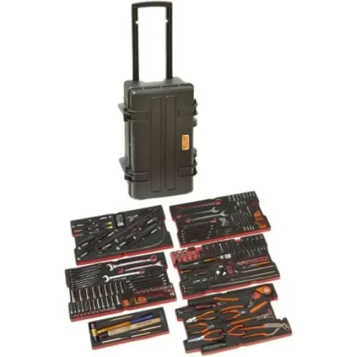 Bahco 240 Piece Heavy Duty Rigid Case Aviation Tool Kit with Box - 4750RCHDW01FF1 product image
