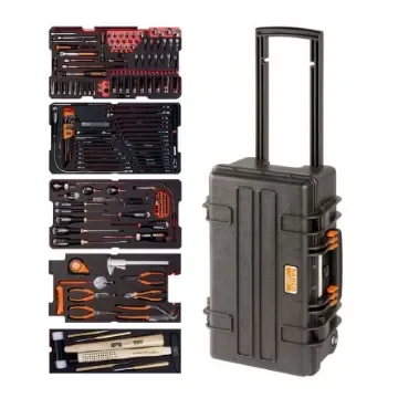 Bahco 194 Piece Heavy Duty Rigid Case General Purpose Tool Kit with Box - 4750RCHDW01FF3 product image