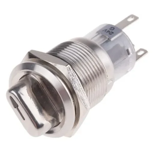 RS PRO Selector Switch - (on-on), Illuminated 2 Positions - 8771971 product image