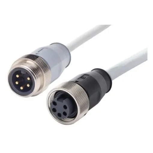 HARTING Straight Female 4 way 7/8 in Circular to Straight Male 4 way 7/8 in Circular Sensor Actuator Cable, 600mm - 21349697495006 product image