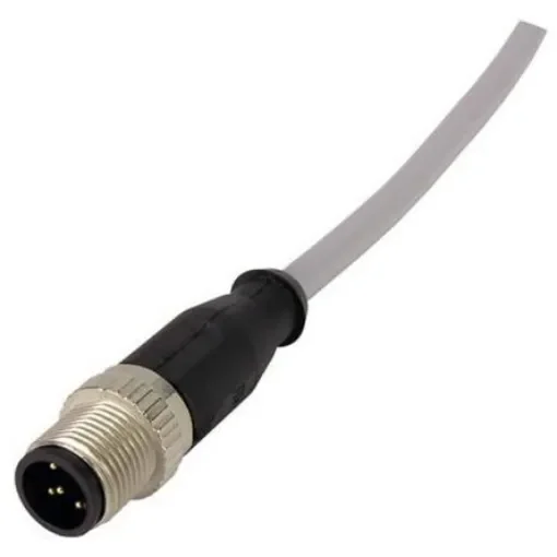 HARTING Straight Female 4 way M12 to Straight Male 4 way M12 Sensor Actuator Cable, 5m - 21348485484050 product image
