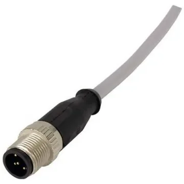 HARTING Straight Female 4 way M12 to Straight Male 4 way M12 Sensor Actuator Cable, 10m - 21348485484100 product image