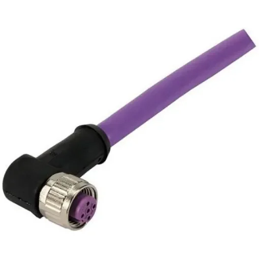 HARTING Right Angle Female 4 way M12 to Unterminated Sensor Actuator Cable, 5m - 21349100486050 product image