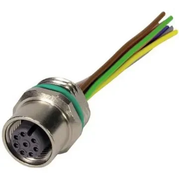 HARTING Straight Female 12 way M12 to Unterminated Sensor Actuator Cable, 500mm - 21033532C00 product image