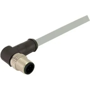 HARTING Right Angle Male 12 way M12 to Unterminated Sensor Actuator Cable, 1m - 21348600C79010 product image