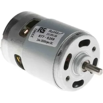 Mellor Electric Brushed DC Motor, 13.6 W, 24 V dc, 0.046 Nm, 2840 rpm, 5mm Shaft Diameter - DC1024 product image