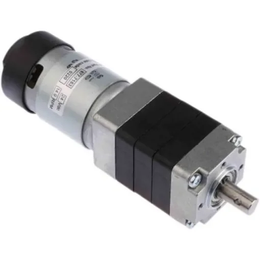 Micromotors Brushed Geared DC Geared Motor, 26.4 W, 24 V dc, 9 Nm, 14 rpm, 10mm Shaft Diameter - P205-24-244 product image