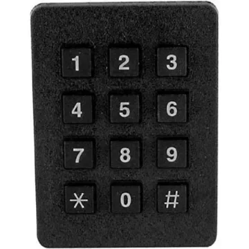Grayhill 12 Key ABS, Cycolac FR15 Keypad - 96AB2-102-F product image