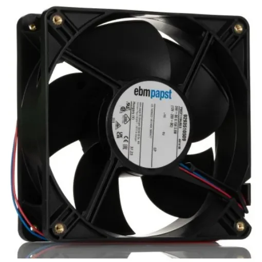ebm-papst 4400 Series Axial Fan, 24 V dc, DC Operation, 184m³/h, 3.6W, 119 x 119 x 38mm - 4414M-RS0 product image
