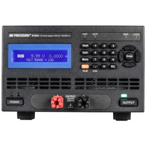 BK Precision 9183B Series Digital Bench Power Supply, 200V, 2A, 1-Output, 200W - BK9184B product image