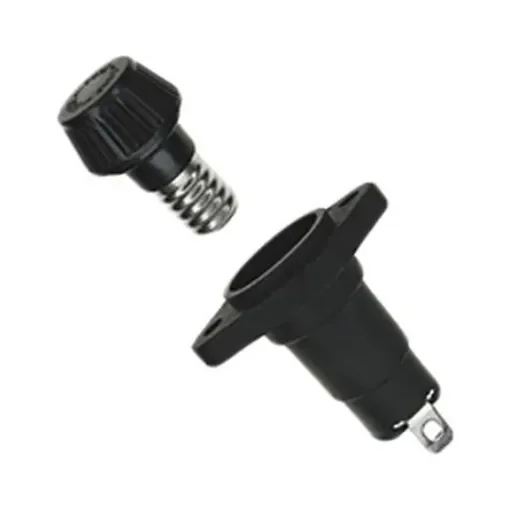 Littelfuse 30A Panel Mount Fuse Holder for 10 x 25mm Fuse, 1P, 600V ac - 05710007LXP product image