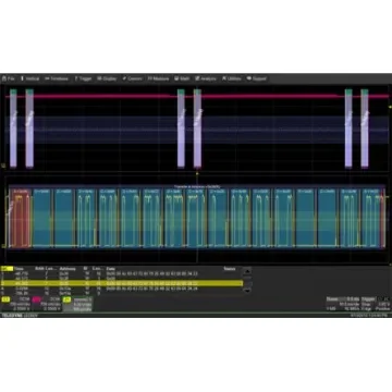 Teledyne LeCroy I²C, SPI, RS-232/UART Decode Bundle Oscilloscope Software for Use with HDO4000 Series - HDO4K-EMB product image