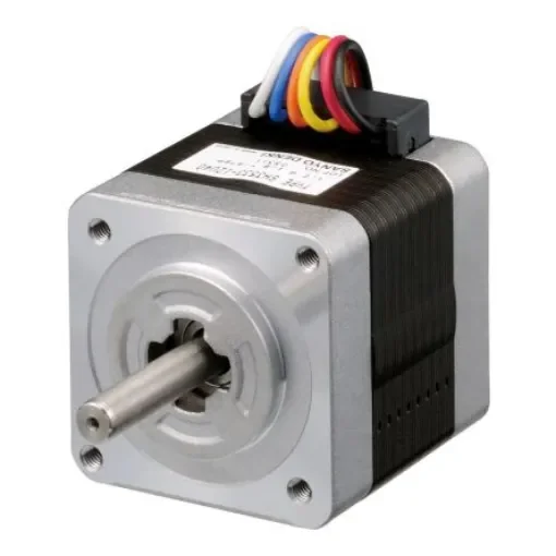 Sanyo Denki SH3533 Series Hybrid, Single Shaft Stepper Motor, 0.12Nm Torque, 24 V, 1.8°, 35 x 35mm Frame, 5mm Shaft - SH3533-12U40 product image