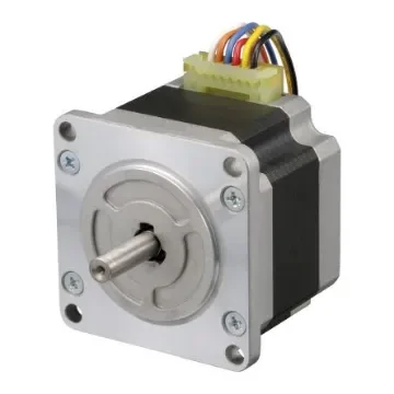 Sanyo Denki SANMOTION 103H7 Series Hybrid, Double Shaft Stepper Motor, 0.83Nm Torque, 24 V, 1.8°, 56 x 56mm Frame, - 103H7123-0410 product image