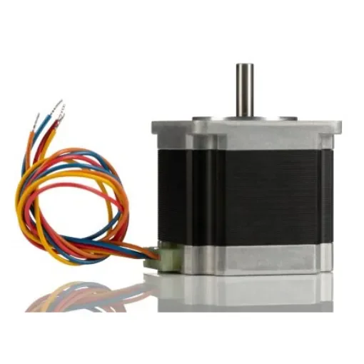 Sanyo Denki 103H7 Series Hybrid, Single Shaft Stepper Motor, 1.0Nm Torque, 24 V, 1.8°, 56 x 56mm Frame, 6.35mm Shaft - 103H7123-5640 product image