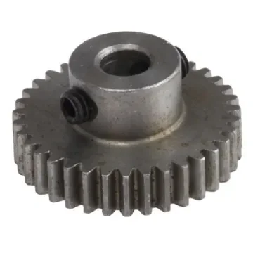 RS PRO Steel 35 Teeth Spur Gear, 0.5 Module, 4mm Bore Diam, 17.5mm Pitch Diam, 9mm Hub Diam - 8787837 product image