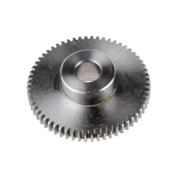 RS PRO Steel 60 Teeth Spur Gear, 0.8 Module, 10mm Bore Diam, 48mm Pitch Diam, 22mm Hub Diam - 8787890 product image