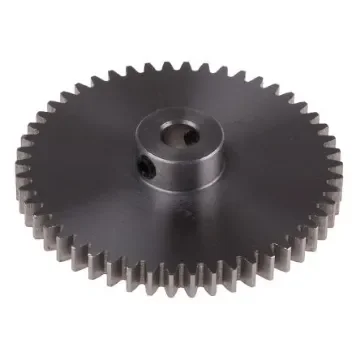 RS PRO Steel 50 Teeth Spur Gear, 1 Module, 6mm Bore Diam, 50mm Pitch Diam, 14mm Hub Diam - 8787922 product image