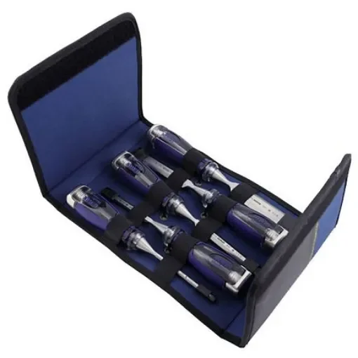 Irwin 5 Piece Steel Wood Chisel Set, 1.0 in, 1/2 in, 1/4 in, 3/4 in, 3/8 in Blade Width - 10503421 product image