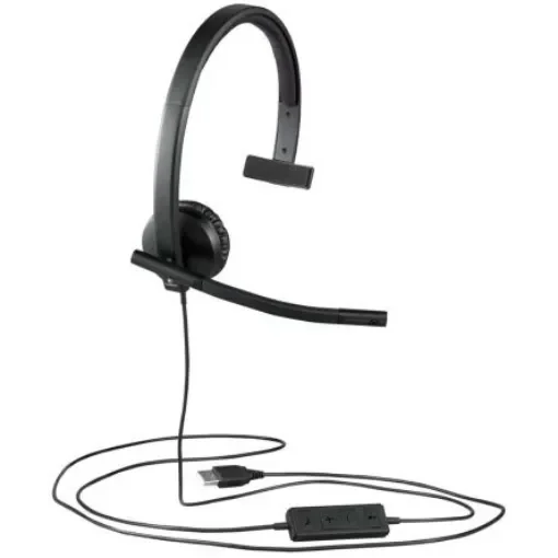 Logitech H570e Wired USB A On Ear Headset - 981-000571 product image