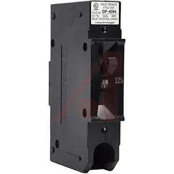 Carling Technologies Thermal Circuit Breaker - E Single Pole 600V Voltage Rating Panel Mount, 5A Current Rating - EA1-B0-26-450-32E-FB product image