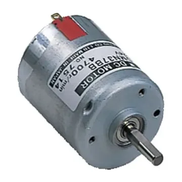 Nidec Brushed DC Motor, 7.2 W, 12 V dc, 14.7 mNm, 4700 rpm, 5mm Shaft Diameter - DMN37BA product image
