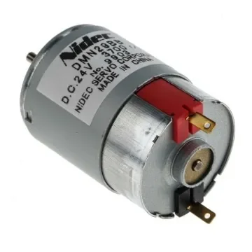 Nidec Brushed DC Motor, 3 W, 24 V dc, 7.8 mNm, 3700 rpm, 2.5mm Shaft Diameter - DMN29BB product image