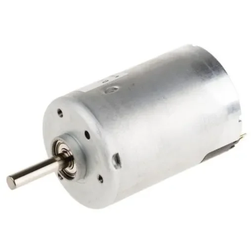 Nidec Brushed DC Motor, 9.2 W, 12 V dc, 24.5 mNm, 3600 rpm, 5mm Shaft Diameter - DMN37KA product image