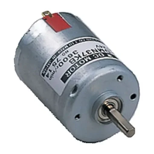 Nidec Brushed DC Motor, 9.2 W, 24 V dc, 24.5 mNm, 3600 rpm, 5mm Shaft Diameter - DMN37KB product image