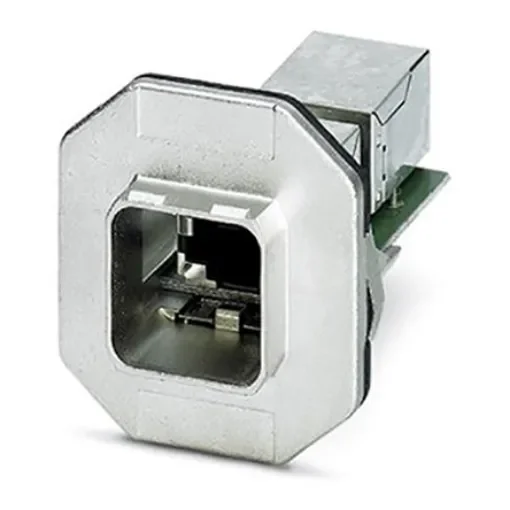 Phoenix Contact VS-PPC-F1-RJ45-MNNA-1C-FJJ Series RJ45 Panel Mounting Frame, Cat5, Unshielded - 1405332 product image