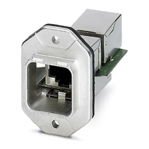 Phoenix Contact VS-PPC-F1-RJ45-MNNA-1R-FJJ Series RJ45 Panel Mounting Frame, Unshielded - 1405361 product image