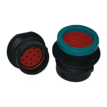 Deutsch Circular Connector, 47 Contacts, Bulkhead Mount, Plug, Male, IP67, HDP20 Series - HDP26-24-47PE-L015 product image