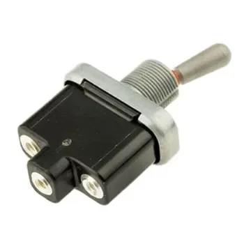 Otto Toggle Switch, Panel Mount, (On)-Off, DPST, Screw Terminal, 28 V dc, 115V ac - T9-CS2-28 product image