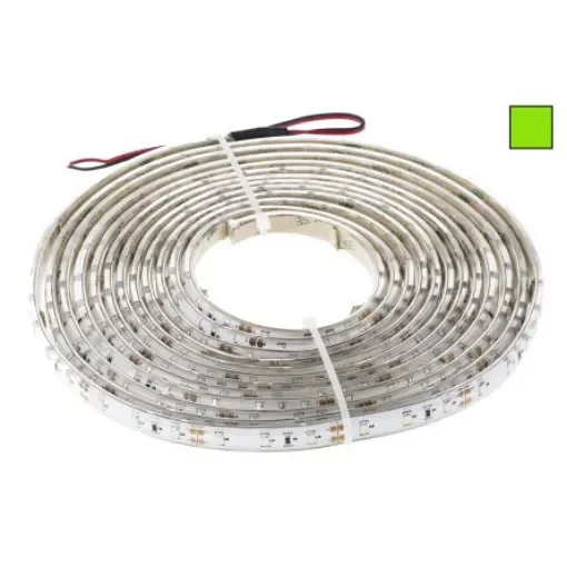 RS PRO 12V Green LED Strip Light, 5m Length - 8837897 product image