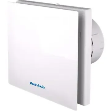 Vent-Axia VASF100T VASF100 Rectangular Wall Mounted Extractor Fan, Ventilation, 26dB(A), Backdraught Shutters, High product image