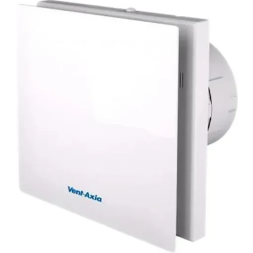 Vent-Axia VASF100T VASF100 Rectangular Wall Mounted Extractor Fan, Ventilation, 26dB(A), Backdraught Shutters, High product image