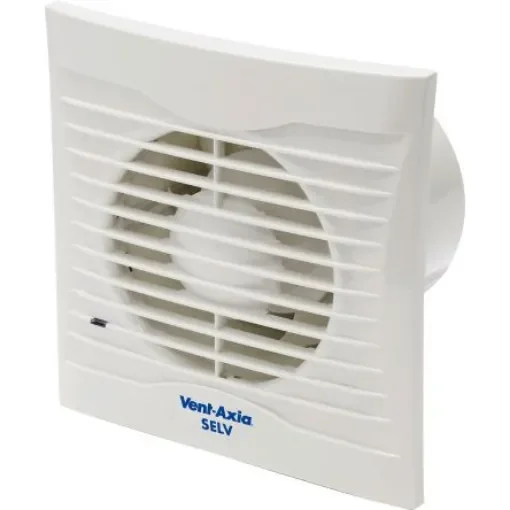 Vent-Axia Silhouette 100SVT Silhouette Rectangular Ceiling Mounted, Panel Mounted, Wall Mounted Extractor Fan, 76m³/h, product image