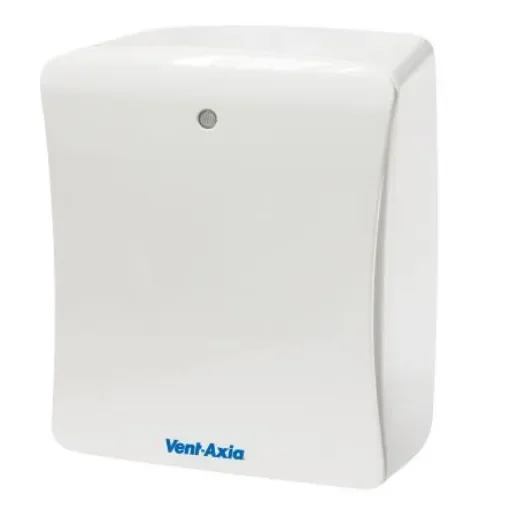 Vent-Axia Solo Plus P Solo Plus Rectangular Wall Mounted Extractor Fan, 11.5dB(A), Adjustable Humidity Sensor, product image