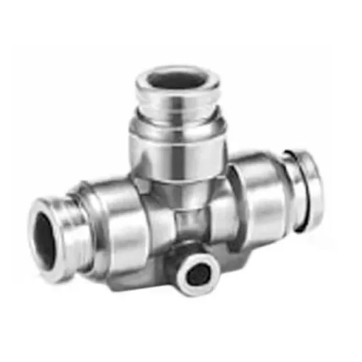 SMC Push In 3.2 mm, Push In 3.2 mm to Push In 3.2 mm, Tube-to-Tube Connection Style - KQG2T23-00 product image