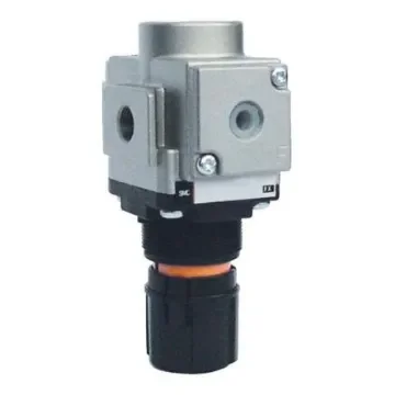 SMC G 3/8 Pneumatic Regulator - 0.05MPa to 0.85MPa, 3/8, 1MPa max. input - AR25-F03-B product image