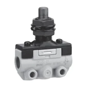 SMC Straight Plunger Pneumatic Relay Pneumatic Manual Control Valve VM100 Series, R 1/8, 1/8, III B - VM130-01-05A product image