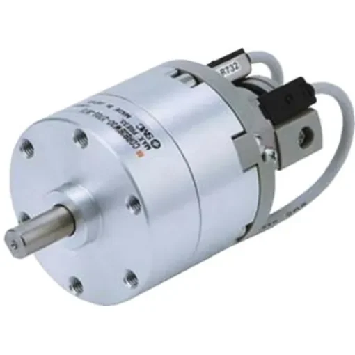 SMC 0.7 MPa Double Action Pneumatic Rotary Actuator, 180° Rotary Angle, 20mm Bore - CDRB2BW20-180SZ product image