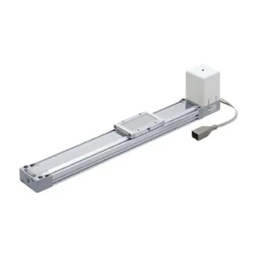 SMC Micro Linear Actuator, 300mm, 24V dc, 60N, 1000mm/s - LEMB25T-300W-S32P1 product image