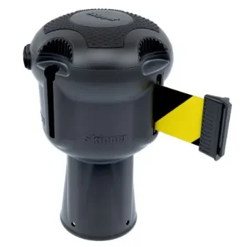 Skipper Black & Yellow Retractable Barrier, 9m, Yellow/Black Tape - Skipper01-S B/Y product image