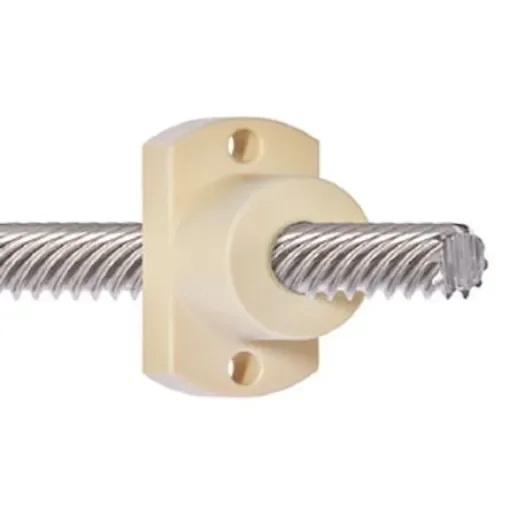 Igus Flanged Round Nut For Lead Screw, For Shaft Dia. 10mm - DST-JFRM-252525DS10x50 product image